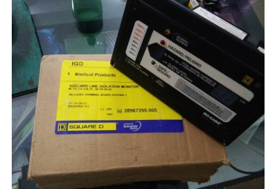 Line Isolation Monitor, SQURE D 43114-594-01